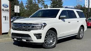 2023 Ford Expedition Platinum Max + Panoramic Moonroof, Seats 7, NAV Review | Island Ford