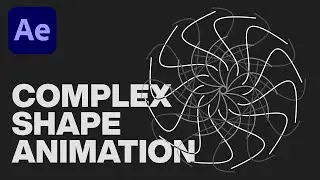 Complex Shape Animation |  After Effects Tutorial