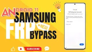 All Samsung FRP Bypass Android 11 with PC - Remove Google Account 2024