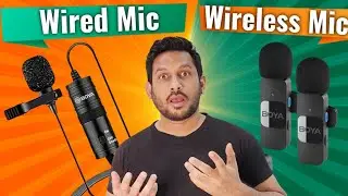 Best Budget Mic for Youtube | Wired vs Wireless Mic for Youtube