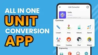 All In One Unit Conversion App || Convert Units Such As Length, Temperature Etc || Social Skills