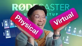 RØDECaster: Physical vs. Virtual Faders