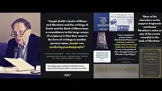 Translate, You Keep using that Word - A Dive into Joseph Smith's 5 Translation Productions