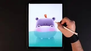 This iPad Drawing Makes Me HAPPY (