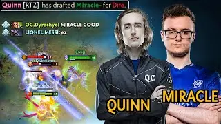 Miracle GOES SUPPORT?! Quinns MIND GAMES in Action!