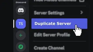 How To Duplicate Discord Server (CLONE SERVER)