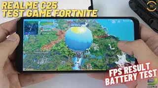 Realme C25 Fortnite Gameplay