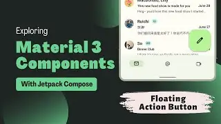 Floating Action Button (FAB) | Exploring Material 3 Components | Jetpack Compose | Android | Kotlin