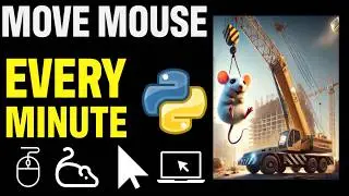 Python script to move mouse every minute