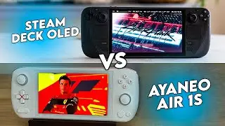 Steam Deck OLED vs AYANEO Air 1S |  Which Handheld Should You Pick?