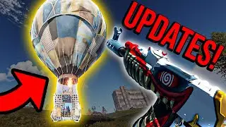 Air Balloons in Rust Console?! Combat & Graphical Changes UPDATE!