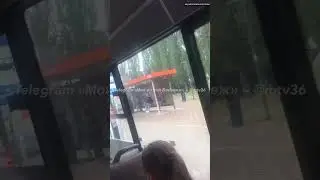 Разгром в автобусе