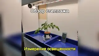 Народный Стеллаж часть 1. Интересные измерения освещенности.