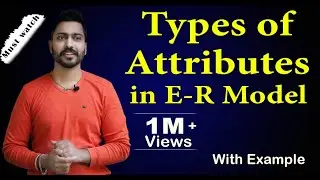 Lec-15: Types of Attributes in ER Model | Full Concept | DBMS in Hindi