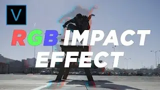 How to create RGB Impact Effect | Sony Vegas Pro 11 - 15