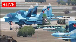 Ukrainian Missiles Target Russian Air Bases and Several Su-34s in Kursk - Arma 3