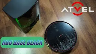 Atvel R80 Base Black | Народный робот-пылесос с базой самоочистки