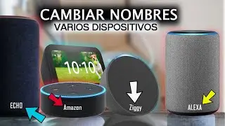 Cómo cambiar NOMBRE a tus dispositivos Alexa / Tengo varios Amazon Alexa