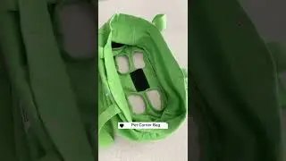 Pet carrier bag, Link is on bio 