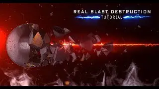 Real Blast Destruction TUTORIAL || ELEMENT 3D || After Effect || PFX