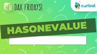 DAX Fridays! #29: HASONEVALUE