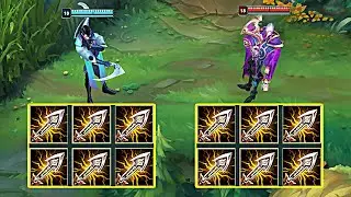 APHELIOS vs JHIN 6x INFINITY FULL BUILD FIGHTS & Best Moments!