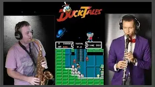 Duck Tales (NES) - Level 5 - The Moon Stage Theme | Emil Fayzulin & Amigoiga sax Cover