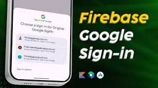 Sign-in with Google to Firebase - Android Tutorial