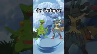 Ash Sceptile vs Ash Mega Lucario | Who is Strongest | #shorts #pokemon #ashmegalucario #animex