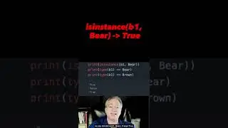 type() vs isinstance() in Python #python #shorts