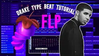 Trap Type Beat [FREE FLP] Tutorial In Fl Studio 20 | Drake + Free Project File