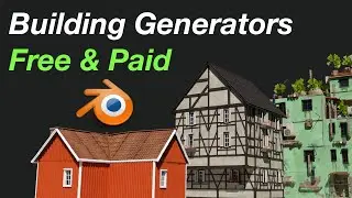 Cool Building Generators for Blender, Both Free and Paid