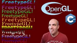 Text Rendering In OpenGL // OpenGL Tutorial #46.2