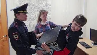 СОТРУДНИК ПОЛИЦИИ ЗАБРАЛ КОМПЬЮТЕР У ГРИФЕРА В РЕАЛЬНОЙ ЖИЗНИ!| АНТИ-ГРИФЕР ШОУ 