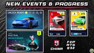 Asphalt 9 CN | New events & more progress | F2P RTG #32