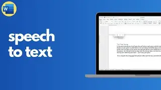 How to turn speech into text with Dictate in Microsoft Word