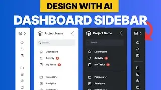 How to Design a Dynamic Dashboard Sidebar with ChatGPT – Light & Dark Modes