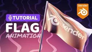 Blender Flag Simulation Tutorial | Polygon Runway