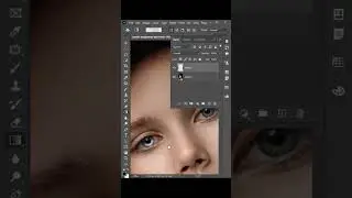 Easily Add Effect In Eyes || Photoshop Tutorial #shorts #shortsfeed #youtubeshorts