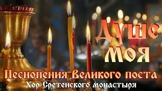 ДУШЕ МОЯ 🙏  Песнопения Великого поста  