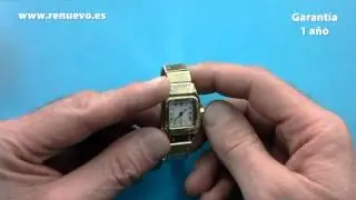 Reloj CARTIER de oro de 18 kilates de segunda mano E239599