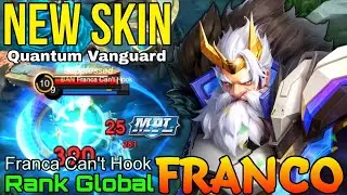 Quantum Vanguard Franco New MPL Skin - Top Global Franco by Franca Cant hook - Mobile Legends