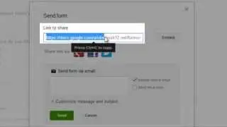 Google Drive: Form Creation and Sharing
