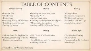 Advance Bootstrap Tutorial With PHP #1   Introduction and Table of Contents
