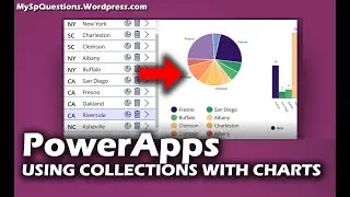 PowerApps | Add Chart data from Collection of a Gallery (4)