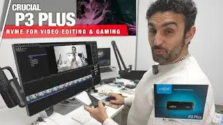Crucial P3 Plus Gen4 NVMe REVIEW - Ultimate SSD Upgrade for Video Editing and Gaming on Mac