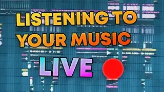 LISTENING TO YOUR MUSIC LIVE | BEAT REVIEWS + MAKING BEATS