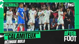 France 1-3 Italie: "Une prestation calamiteuse" dézingue Riolo