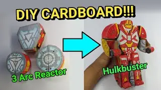 3 Arc Reactor Becomes Hulkbuster Invinity War DIY CARDBOARD (DARI KARDUS) Avengers Infinity War MCU