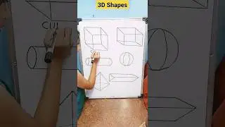 3d Geometrical Shapes 👈 